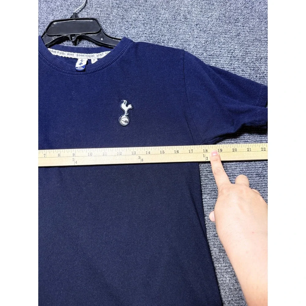 Tottenham Hotspur T-Shirt Kids 13 Navy Embroidered Logo BT07SS23